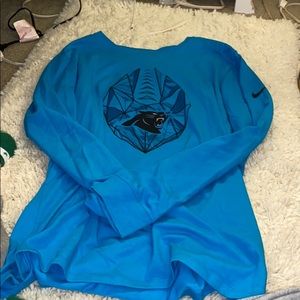 Carolina Panther’s Nike long-sleeve shirt